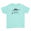 Brontosaurus Dinosaur shirt Inspired by Dustin from Stranger Things Youth Tee