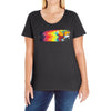 speed of flight Ladies Curvy T-Shirt