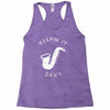 keepin it saxy Racerback Tank