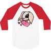 cute lop eared rabbit 3/4 Sleeve Shirt