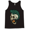 skull punk style Tank Top