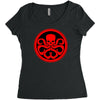 red art Women's Triblend Scoop T-shirt