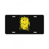 mud smiley face License Plate