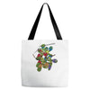 mega turtles Tote Bags