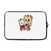 triple beagle portrait Laptop sleeve