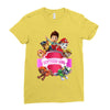 paw patrol birthday girl Ladies Fitted T-Shirt