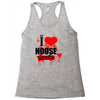 i love house music t shirt men logo3 new t shirt clothing design men Racerback Tank