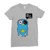 uberpup hey brain cakes! Ladies Fitted T-Shirt