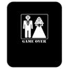 wedding funny game over Mousepad
