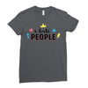 I Hate People Ladies Fitted T-Shirt