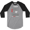 I Wear Grey For My Mom (Brain Cancer Awareness) 3/4 Sleeve Shirt