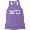 love dogs Racerback Tank