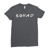 squad friends parody Ladies Fitted T-Shirt