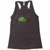 normal ass turtle Racerback Tank