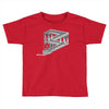 some game involving falling blocks in the style of m.c. escher Toddler T-shirt