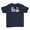 v6 eat sleep shoot Youth Tee