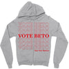 Vote Beto Zipper Hoodie