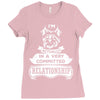 I Am Yorkshire Terrier Actually In A Very Commited Relationship Ladies Fitted T-Shirt