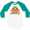 minion skull 3/4 Sleeve Shirt