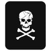 skull and crossbones pirate neon Mousepad