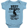 Best Friend Great Dane Baby Bodysuit