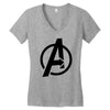 avengers army Women's V-Neck T-Shirt