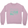 snooker where's the cue ball going Crewneck Sweatshirt