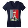 beaker meep poster, ideal birthday gift or present Women's V-Neck T-Shirt