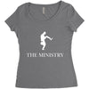minitry Women's Triblend Scoop T-shirt
