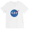 gay V-Neck Tee