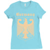 germany deutschland bundesadler berlin Ladies Fitted T-Shirt