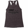Feminist Noun Racerback Tank
