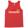 Fire White Tank Top