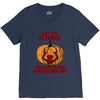 Let Go Afraid (f141) V-Neck Tee