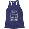 avada kedavra bitch Racerback Tank