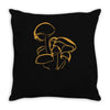 pilze magic mushroom wald natur nature psy psycho trip Throw Pillow