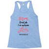 Mom Great Job I m Awesome Love Happy Mother's Day Racerback Tank