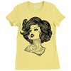 fashion girl Ladies Fitted T-Shirt