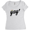 Yay! Women's Triblend Scoop T-shirt