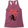 merry krampus Racerback Tank