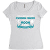 I Love Someone with Ovarian Cancer to The Moon and Back to Infinity Women's Triblend Scoop T-shirt