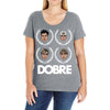 dobre twins dobre brother Ladies Curvy T-Shirt