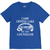 camp crystal lake counselor V-Neck Tee