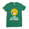 The Students Are Coming Ladies Fitted T-Shirt