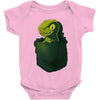 pocket raptor Baby Bodysuit