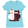 breakfast friends forever Ladies Fitted T-Shirt