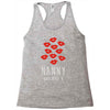 nanny was here Racerback Tank