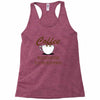 coffee required Racerback Tank