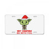 may christmas be with you License Plate