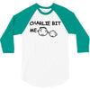 charlie bit me t shirt 2xl funny youtube nerdy geeky awesome humor coo 3/4 Sleeve Shirt